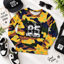 ZM5080 shirt army yellow (7pcs)