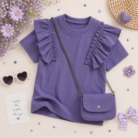 FRKU7337 Top  LILA  (6pcs)