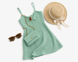 FRKU70762 jurk  MINT ( 6pcs)
