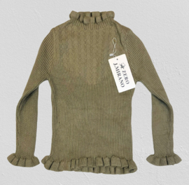 ZMCN3214 trui   KHAKI (7pcs)