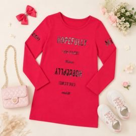 ZM3933 Fuchsia jurkje (7pcs)