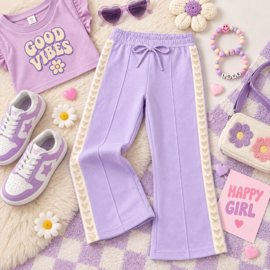 FRKU33996  broek  LILA   ( 6pcs)