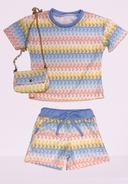 FRKU9876 set  AQUA  ( 6pcs)