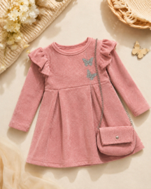 FRKUBB2131 jurk ROZE ( 6pcs)