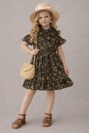 ZM5303 jurk ARMYGREEN  (7pcs)