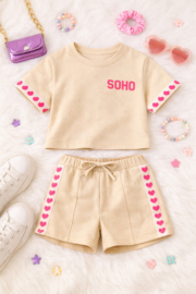 FRKU70593 set  BEIGE  ( 6pcs)