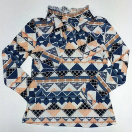 ZM5282  shirt polokraag  MOZAIK   (7pcs).