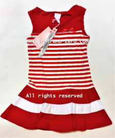 ZM5115 jurk rood (6 pcs)
