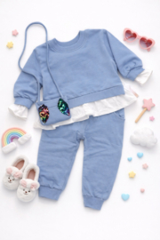 ZMCN3000 joggingset  AQUA  (4pcs)