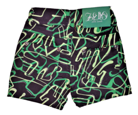 ZM3187 short limegreen (12 pcs)