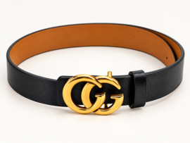 CC Ceintuur zwart/goud  (6pcs)