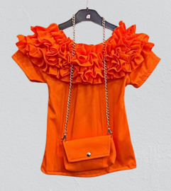 FRKU9551 top  ORANGE ( 6pcs)