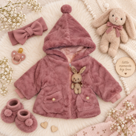ZMCN3617 bontjas  ROZE  (4pcs)