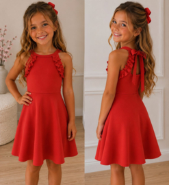 FRCHGIGI jurk  ROOD  ( 6pcs)