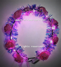 Tiara ROZE  (6pcs)