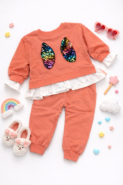 ZMCN3000 joggingset  koraal  (4pcs)