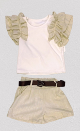 FRKU9804 set  BEIGE   ( 6pcs)