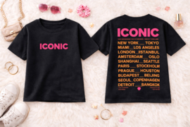 FRKU9760 SHIRT ICONIC ZWART ( 6pcs)