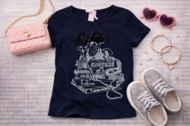 ZM5148 shirt zwart  (6pcs)