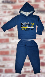 ZMB01 joggingset  BLAUW   (4pcs)