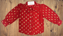 FRHS9205 blouse rood (6pcs)