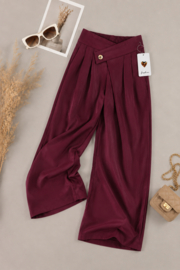 FRKU34086 broek  BORDEAUX ( 6pcs)