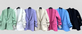 FRKU8716 blazer ( 6pcs) 7 kleuren