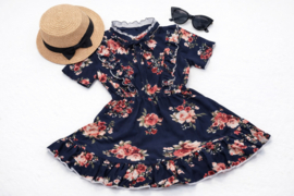 ZMKM5269 jurk  NAVY (7pcs)