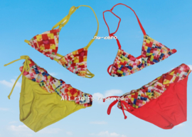 FRZ85 bikini  Koraal  (5pcs)