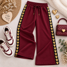 FRKU33996 A broek  BORDEAUX   ( 6pcs)