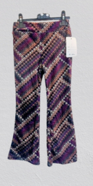 FRKU33631 Flaredpants   LILA  ( 6pcs)