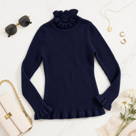 ZMCN3218 trui  NAVY (7pcs)