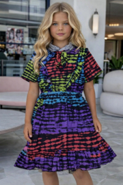 ZMKM5269 jurk multi colour (7pcs)