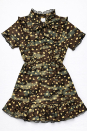 ZM5303 jurk ARMYGREEN  (7pcs)