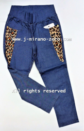 FRGD608 legging jeansblauw (6pcs)