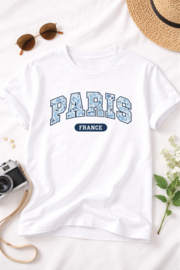 ZM2001 shirt PARIS BLAUW ( 6pcs)
