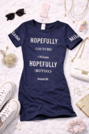 ZM3933 NAVY  jurkje (7pcs)