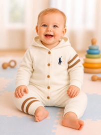 ZMB60911 onesie  OFFWHITE ( 4pcs)