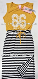 ZM5133 maxi jurk oker (6pcs)