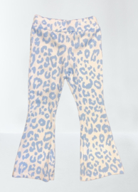 FRKU33710  flaredpants BLAUW  ( 6pcs)