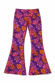 FRKU33710 c flaredpants   lila  (6pcs)