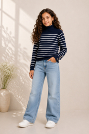 FRHS2931 trui NAVY ( 6pcs)