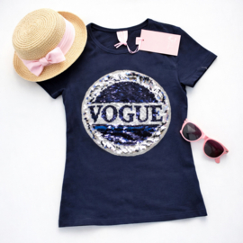 ZM3969 T-shirt  marine  (7pcs)