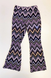 FRKU33631 Flaredpants  PURPLE ( 6pcs)