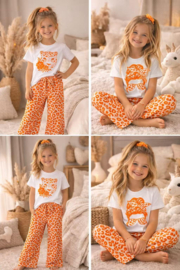 FRKU34039 flared pants ORANJE  ( 6pcs)