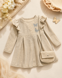 FRKUBB2131 jurk BEIGE ( 6pcs)