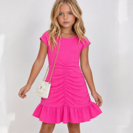FRCH084 jurk NEON ROZE (7pcs)