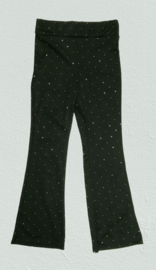 FRKU220 flaredpants  ZWART  ( 6pcs)