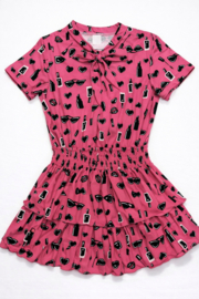 ZM5305 jurk LIPSTICK  (7pcs),