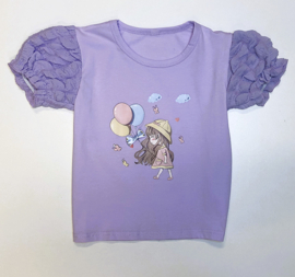 ZMCN1016 shirt LILA ( 5pcs)